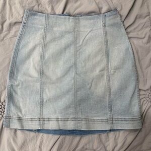 Wild Fable Lightwash Skirt